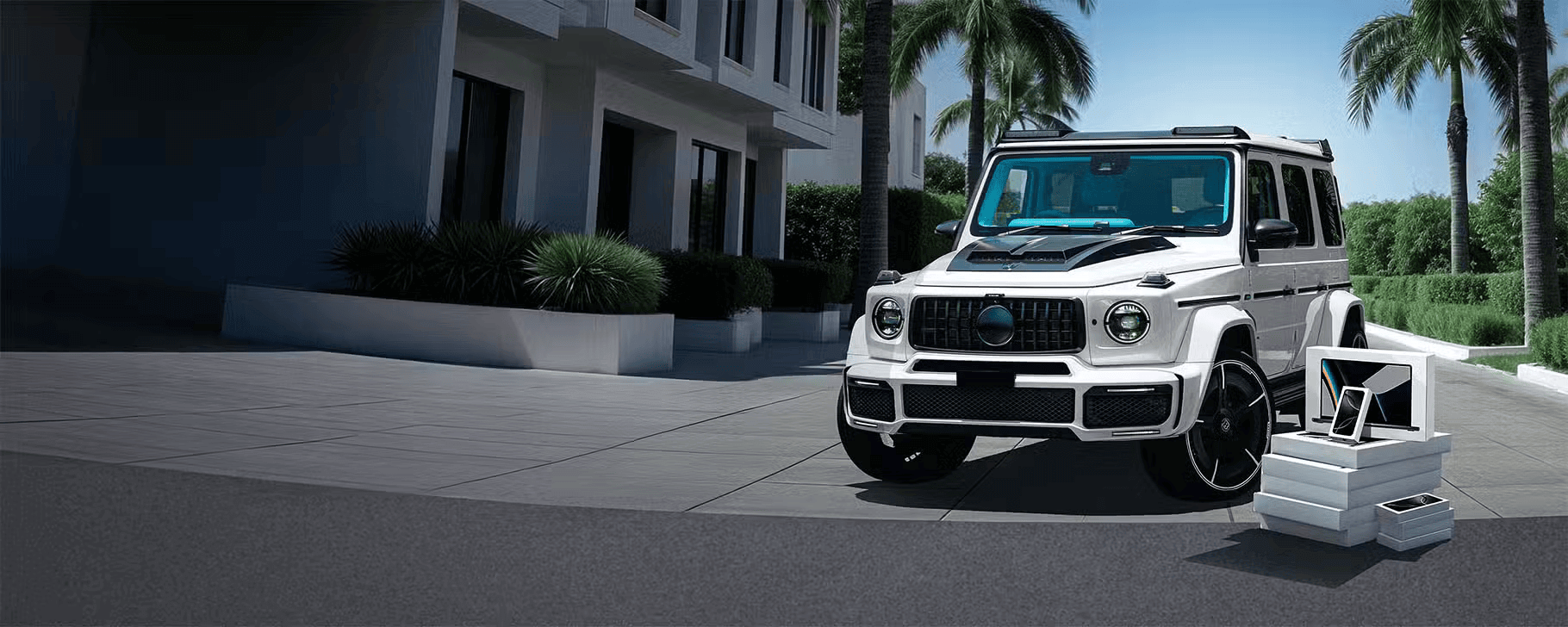 Mercedes and Apple <br>technology giveaway — Participate!